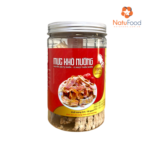 Mực Khô Nướng ( Hộp 100g )