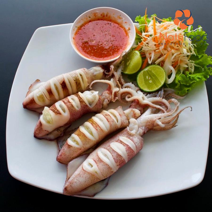 Mực Trứng Cơm Xôi (Loại 400g) NatuFood | Thủy hải sản nhập khẩu