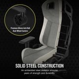  Ghế gaming CORSAIR T3 RUSH | Đen, 120kg, Chân xoay, Lưng vải (CF-9010057-WW) 