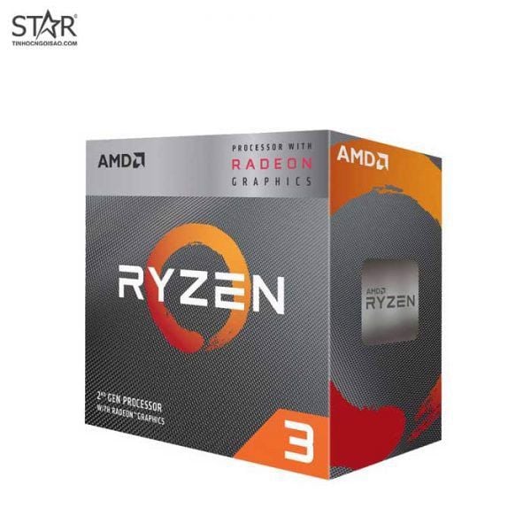 CPU AMD RYZEN 3 3200G | 3.6GHz Up to 4.0GHz, AM4, 4 Cores 4 Threads