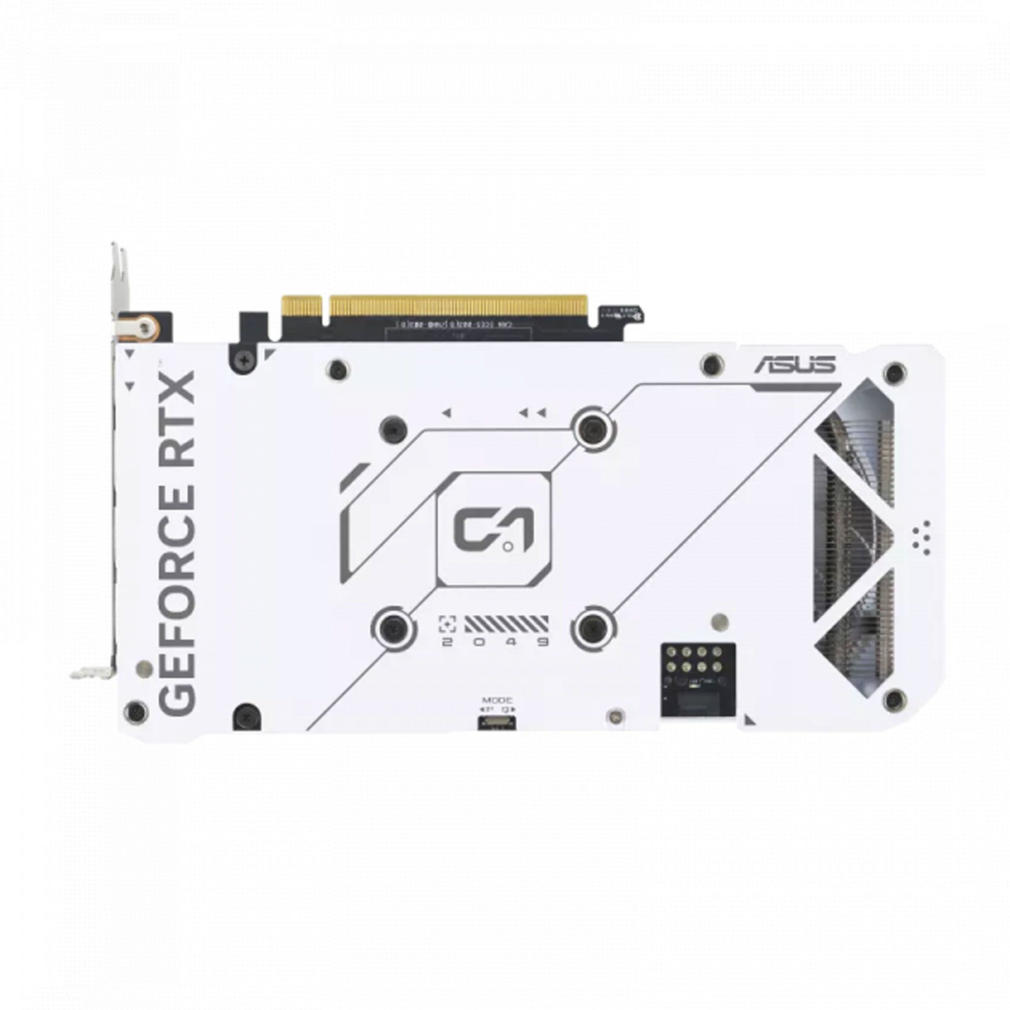 Card màn hình VGA ASUS Dual GeForce RTX 4060 White OC Edition 8GB GDDR6 (DUAL-RTX4060-O8G-WHITE)