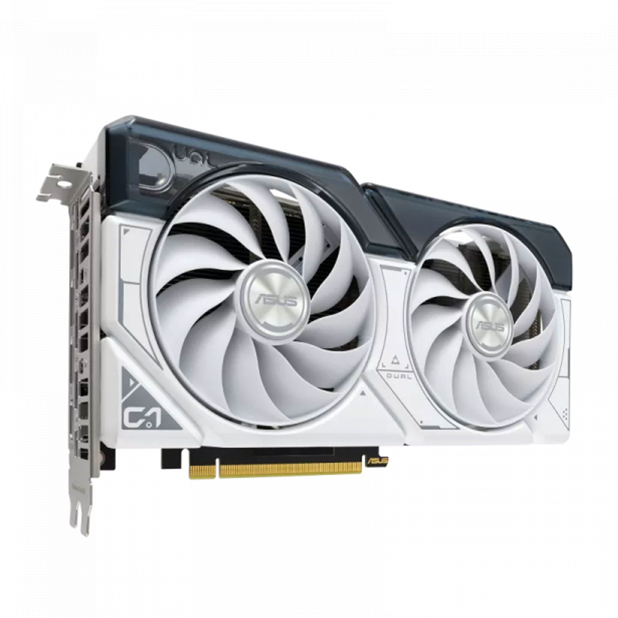 Card màn hình VGA ASUS Dual GeForce RTX 4060 White OC Edition 8GB GDDR6 (DUAL-RTX4060-O8G-WHITE)