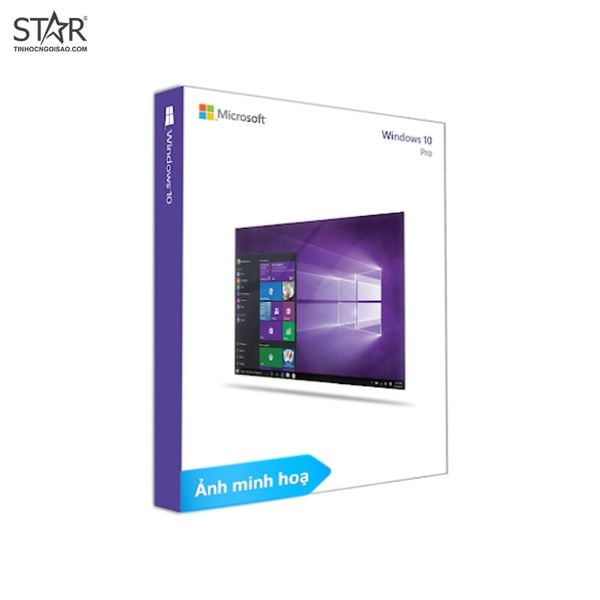 Phần Mềm Microsoft Windows 10 Pro 64bit Eng Intl 1PK DSP OEi DVD (FQC ...