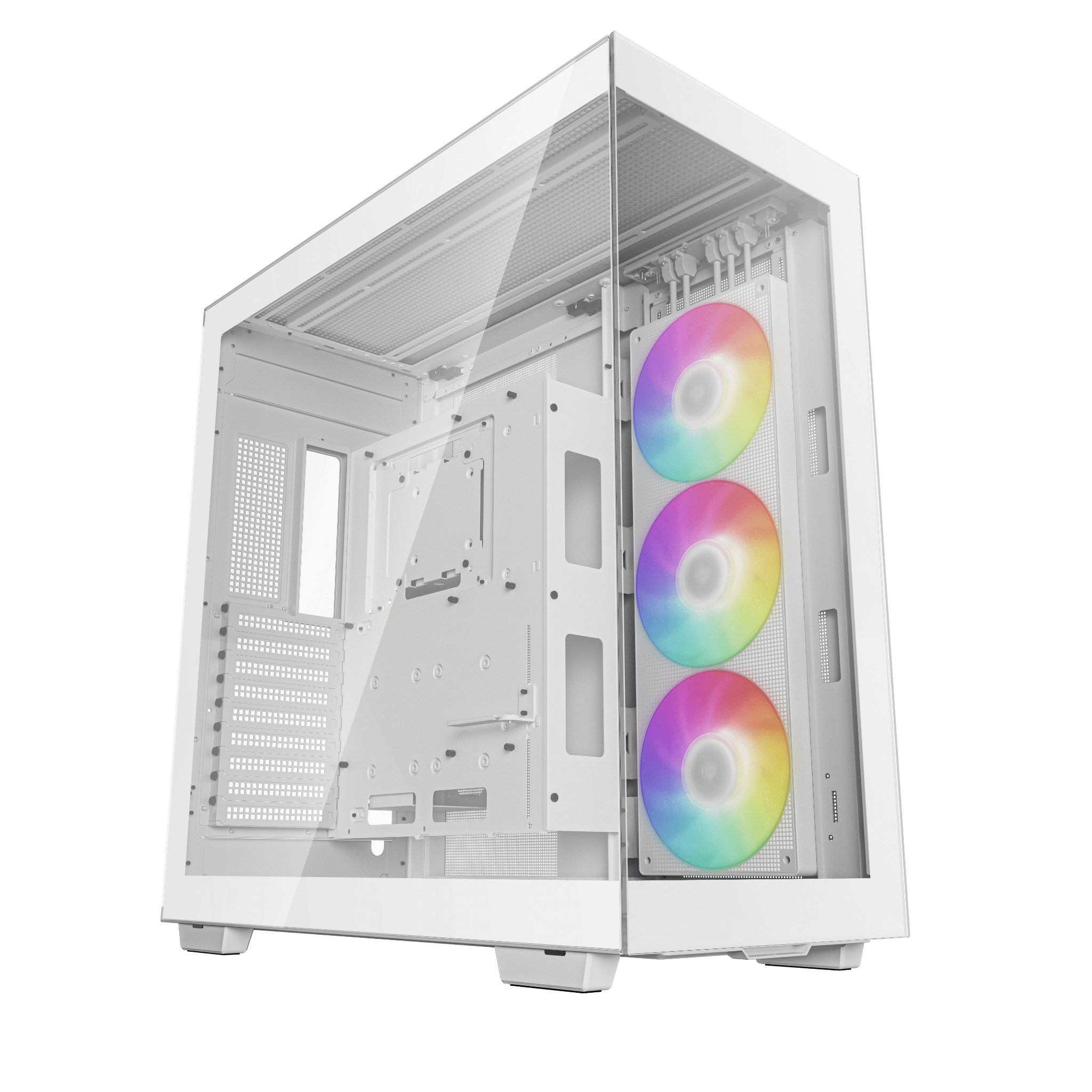 Thùng máy Deepcool CH780 WH - Trắng | E-ATX, sẵn 3 fan ARGB 140