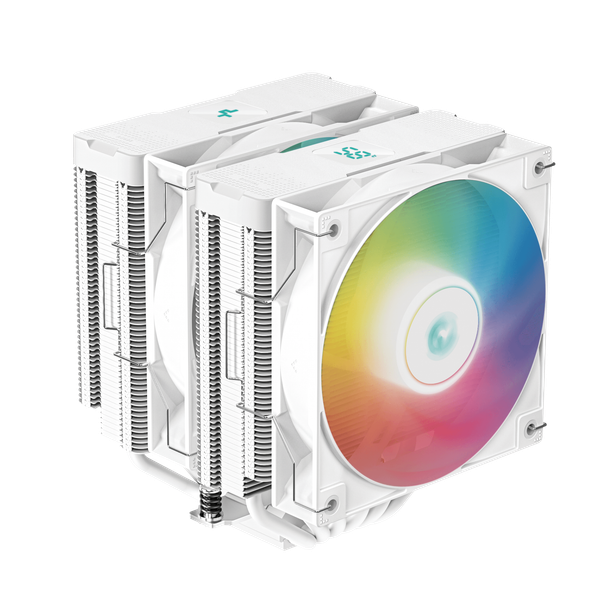  Tản nhiệt khí Deepcool AG620 Digital WH | ARGB Display, Trắng 