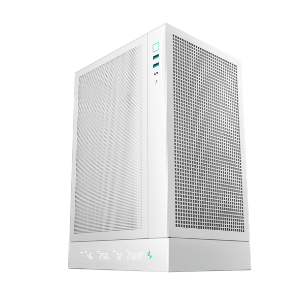  Thùng máy Deepcool CH170 Digital - White | Không kèm fan 