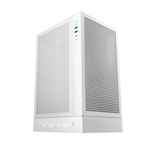 Thùng máy Deepcool CH170 Digital - White | Không kèm fan