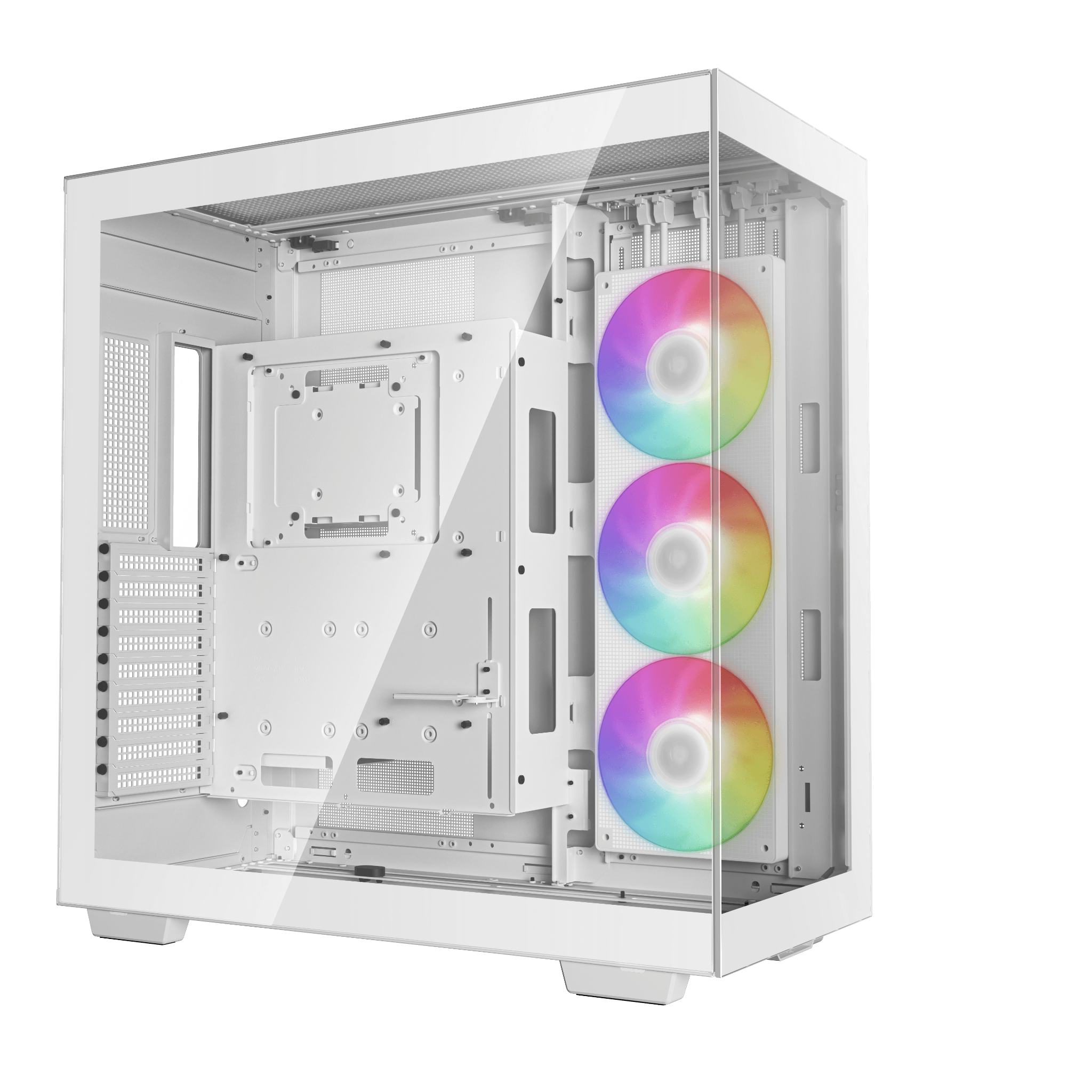 Thùng máy Case Deepcool CH780 WH - Trắng | E-ATX, sẵn 3 fan ARGB 140