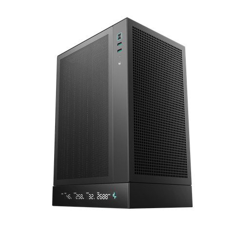 Thùng máy Deepcool CH170 Digital - Black | Không kèm fan