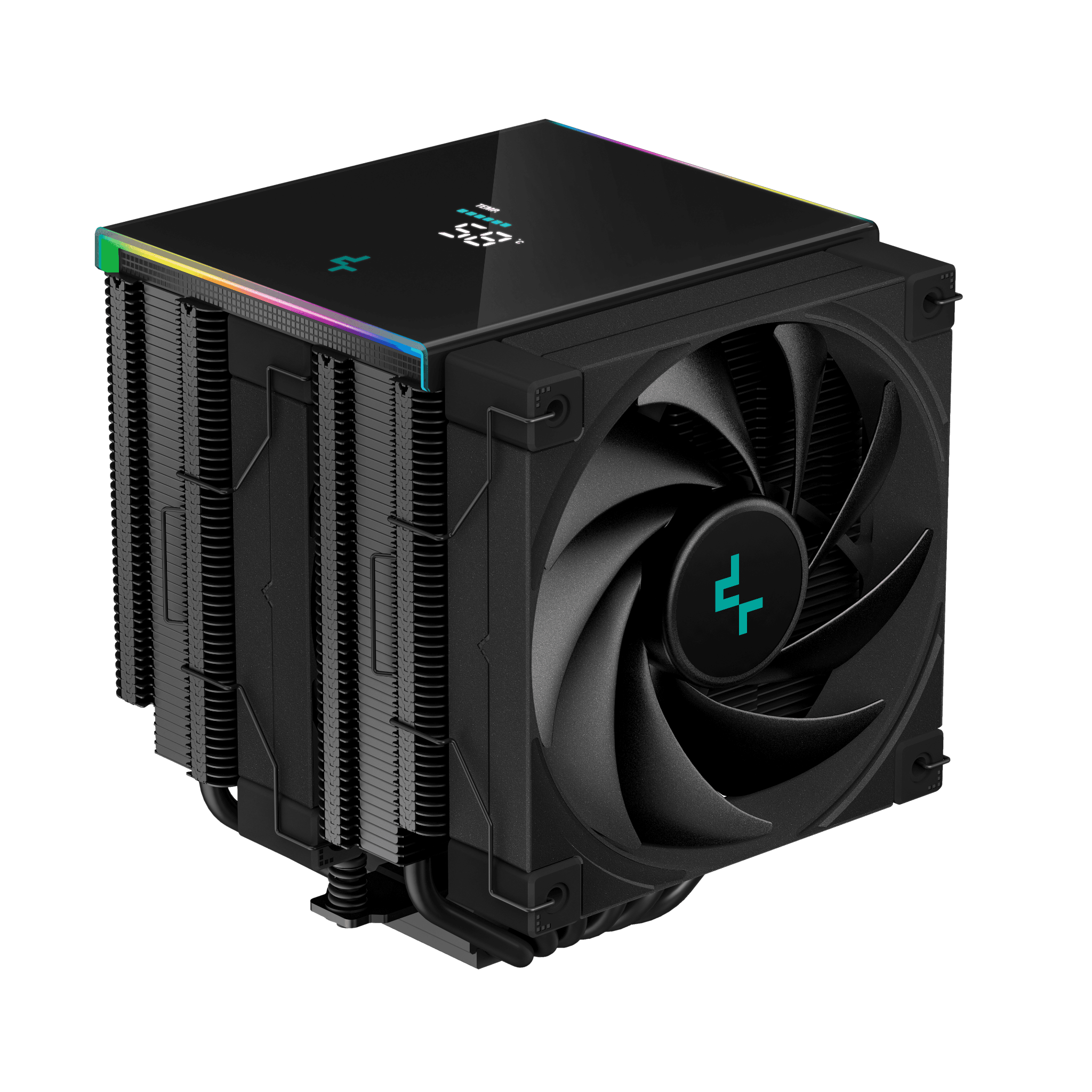 Tản nhiệt khí CPU Deepcool AK620 Digital | Đen, hàng nhập khẩu