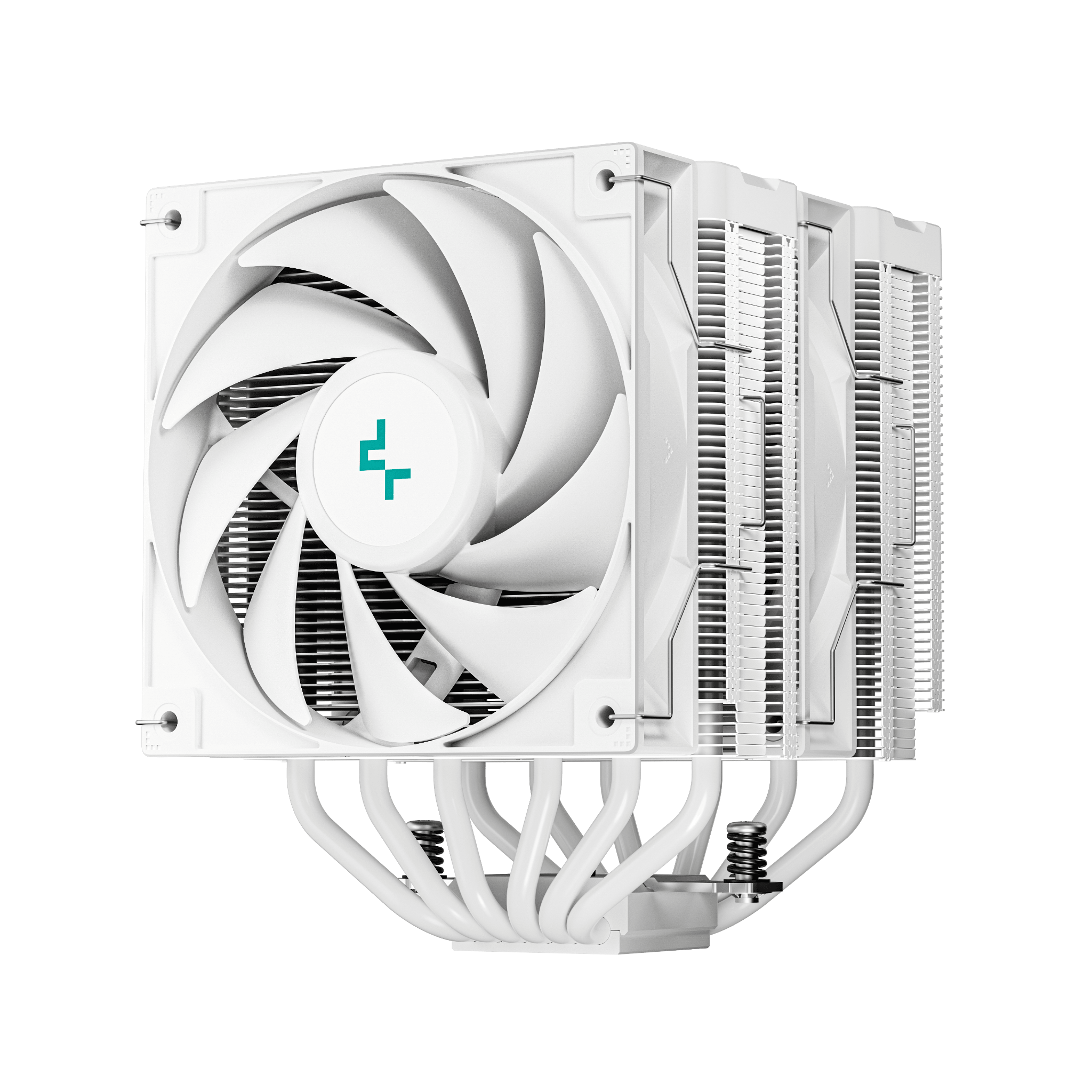 Tản nhiệt khí Deepcool AG620 Digital WH - Trắng, nhập khẩu | Hai tháp, hiển thị nhiệt độ
