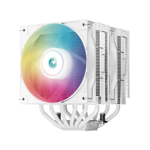Tản nhiệt khí Deepcool AG620 Digital WH | ARGB Display, Trắng