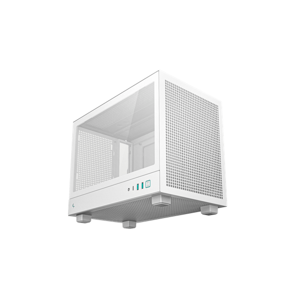  Thùng máy Deepcool CH160 WH Glass Mini-ITX | Trắng, không kèm fan 