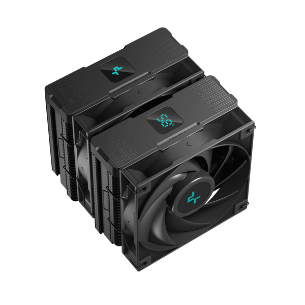  Tản nhiệt khí Deepcool AG620 Digital BK | Display, Đen 