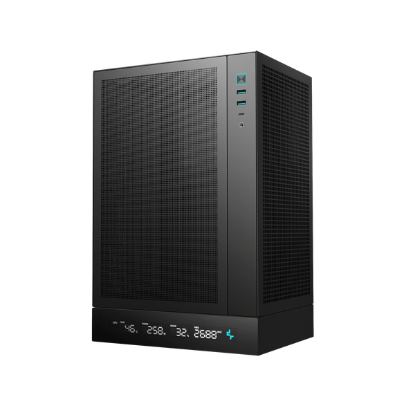  Thùng máy Deepcool CH170 Digital - Black | Không kèm fan 