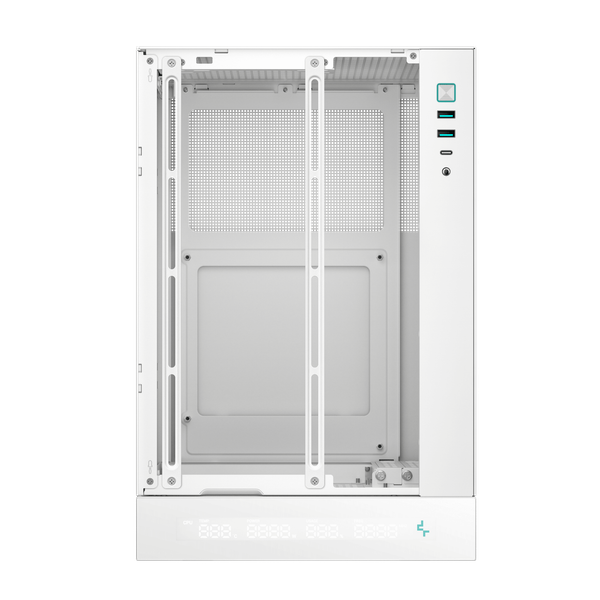  Thùng máy Deepcool CH170 Digital - White | Không kèm fan 