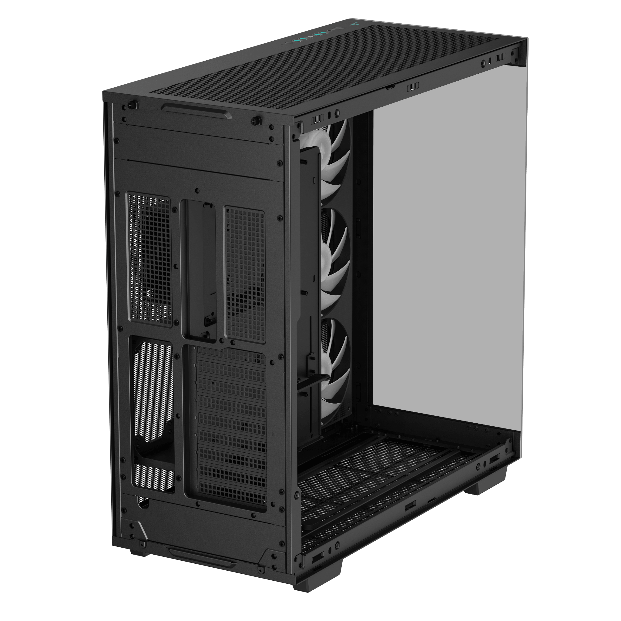 Thùng máy Case Deepcool CH780 - Đen | E-ATX, sẵn 3 fan ARGB 140