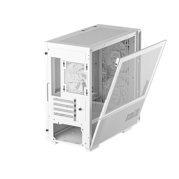  Thùng máy Deepcool CH360 Digital WH - Trắng | Kèm sẵn 3 fan ARGB 
