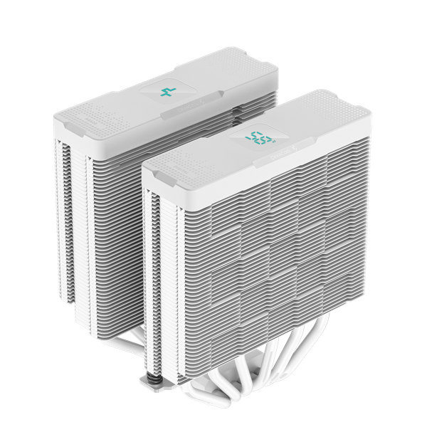  Tản nhiệt khí Deepcool AG620 Digital WH | ARGB Display, Trắng 
