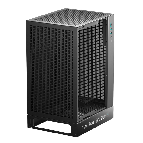  Thùng máy Deepcool CH170 Digital - Black | Không kèm fan 
