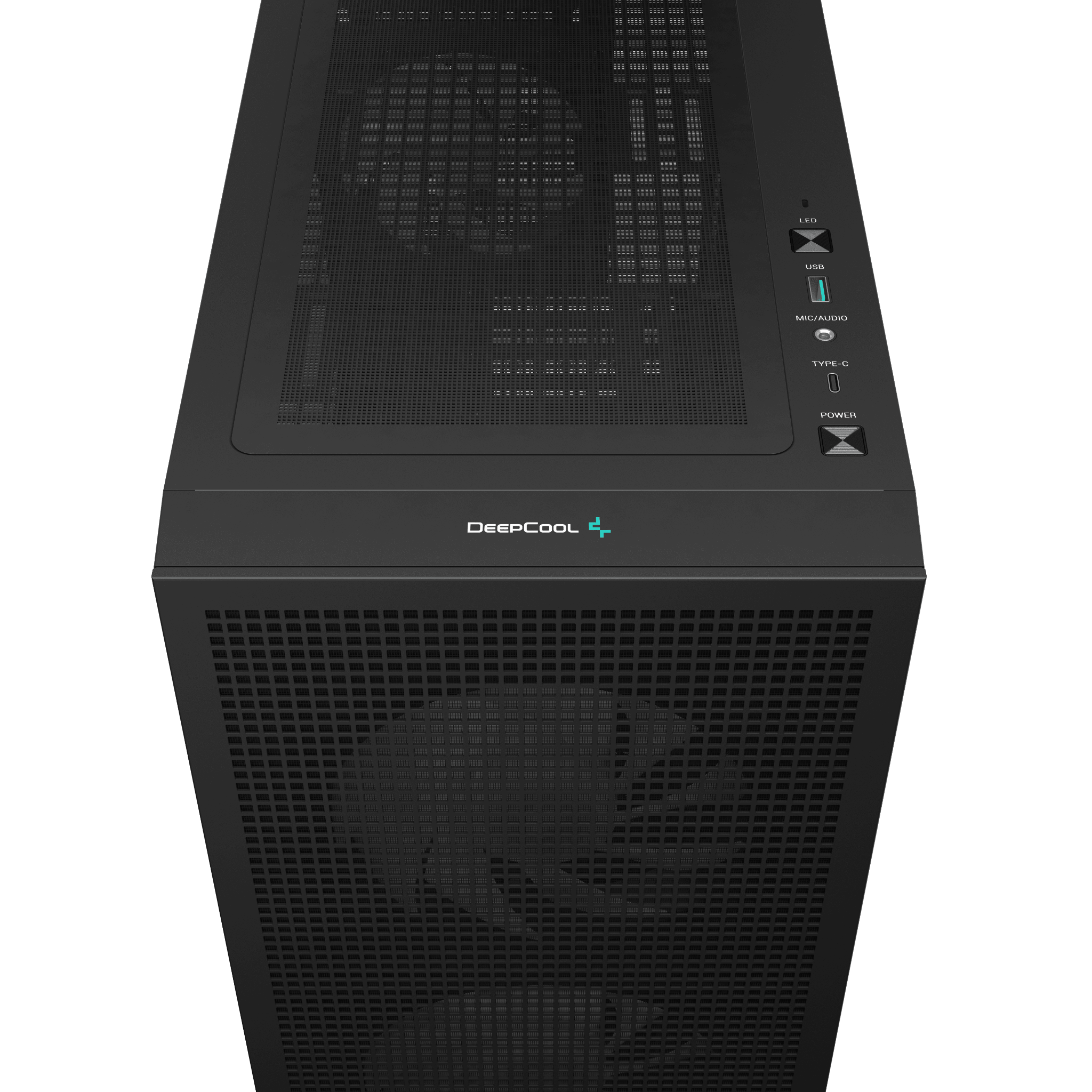 Thùng máy Case Deepcool CH360 Digital - Đen | Kèm sẵn 3 fan ARGB