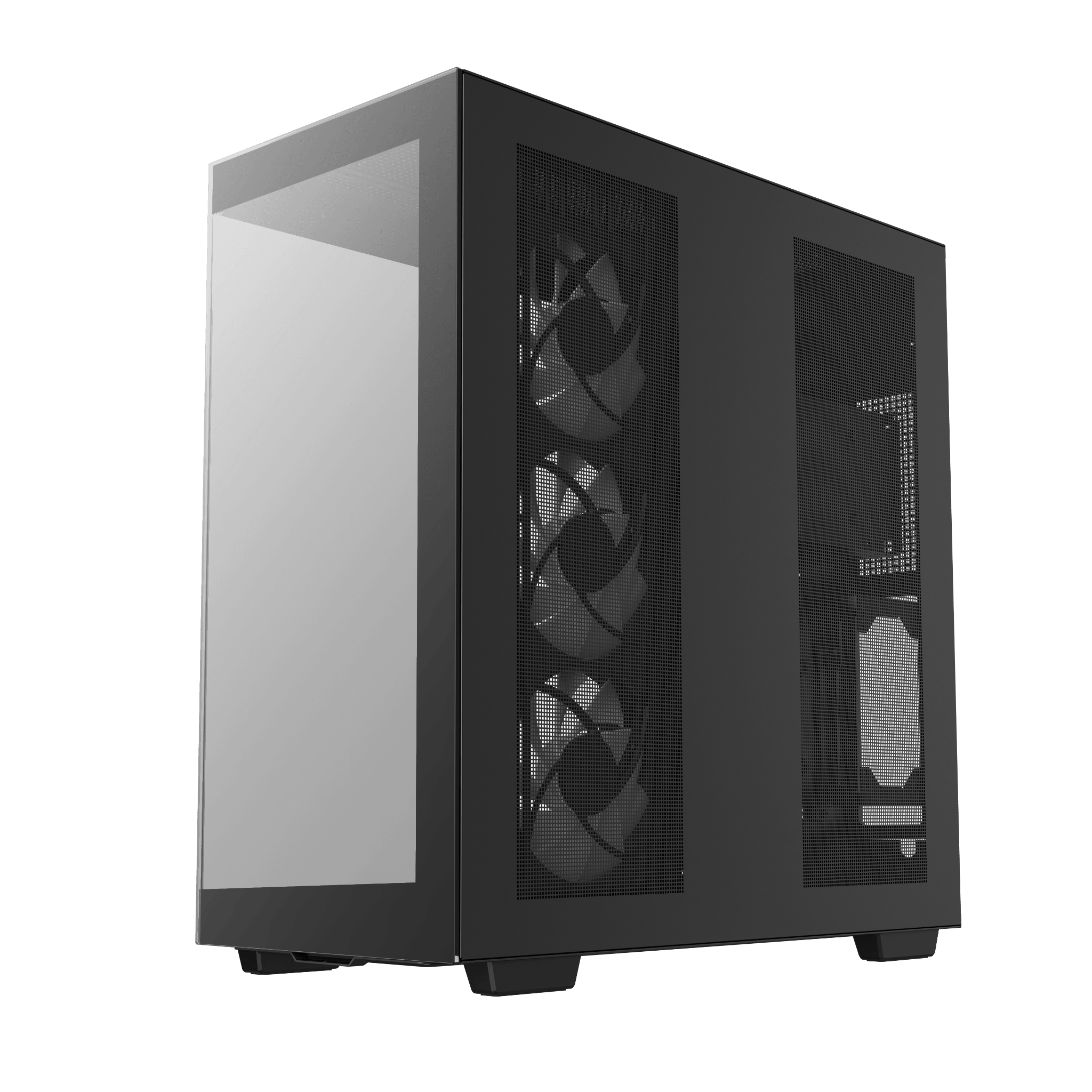 Thùng máy Case Deepcool CH780 - Đen | E-ATX, sẵn 3 fan ARGB 140