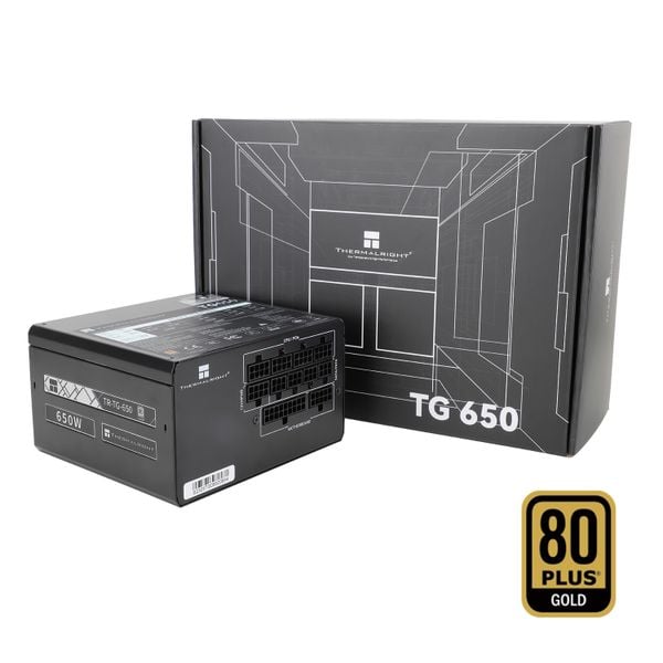  Nguồn máy tính Thermalright Tg650 80 Plus gold | F-Module (Nhập Khẩu), Đen 