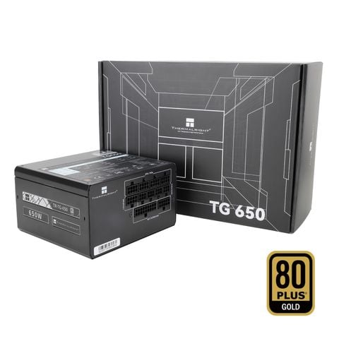 Nguồn máy tính THERMALRIGHT TG650 650W 80 Plus Gold | Full Modular, ATX