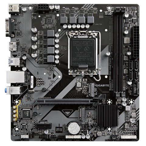 Mainboard Gigabyte B760M H (rev. 1.0) Ultra Durable | Intel B760, Socket 1700, Micro ATX, 2 khe DDR5