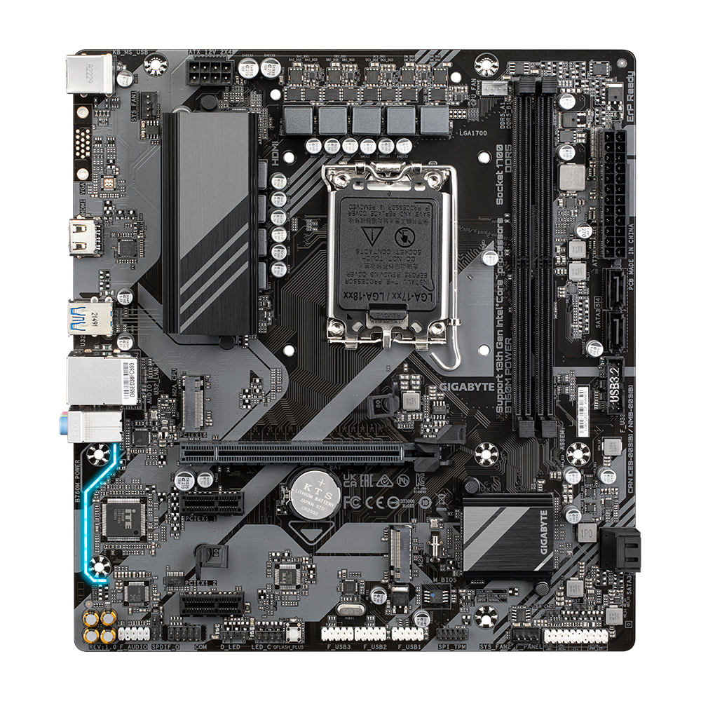 Mainboard Gigabyte B760M POWER (rev. 1.0) | Intel B760, 1700, Micro ATX