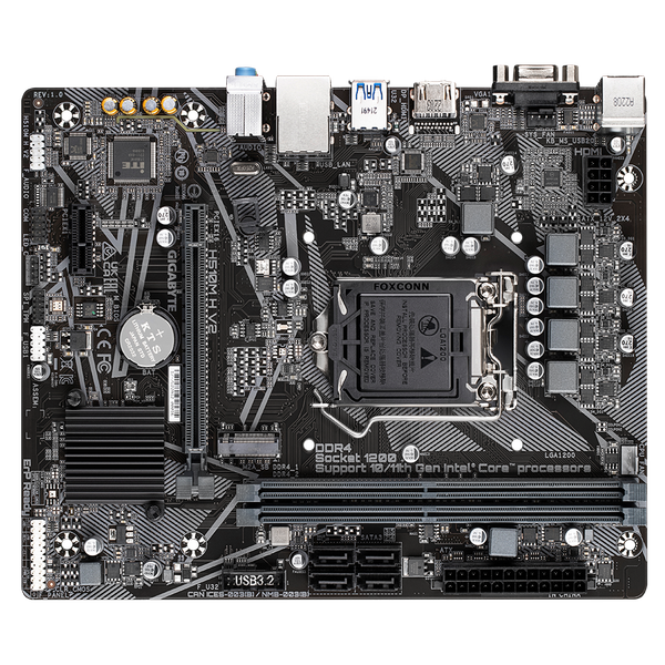  Mainboard Gigabyte H510M H V2 DDR4 | LGA 1200, mATX, 2 khe RAM 