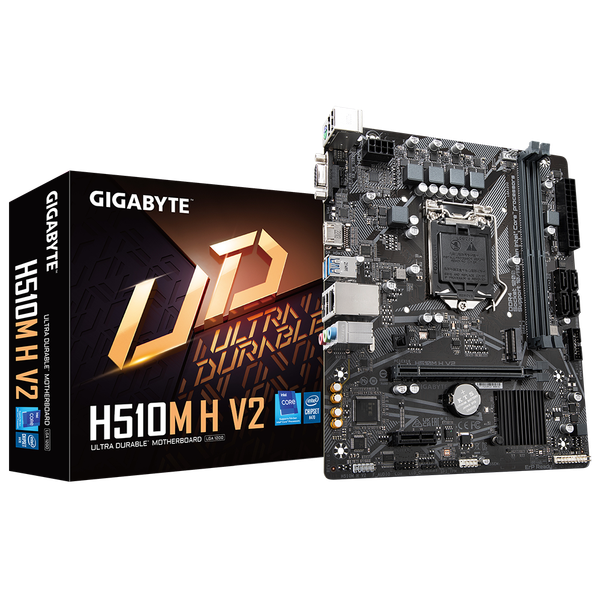  Mainboard Gigabyte H510M H V2 DDR4 | LGA 1200, mATX, 2 khe RAM 