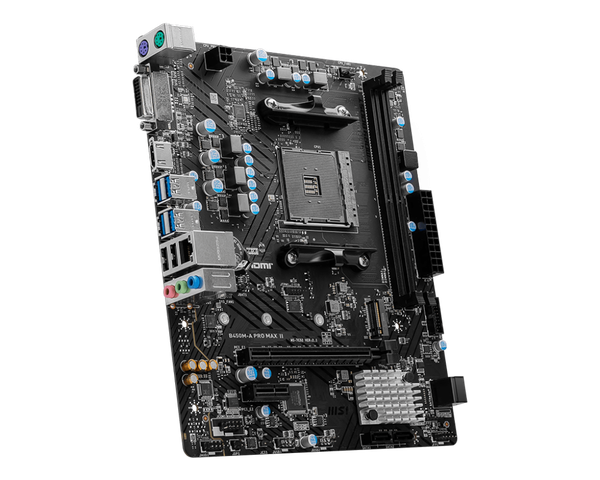  Mainboard MSI B450M-A PRO MAX II DDR4 | AM4, mATX, 2 khe RAM 