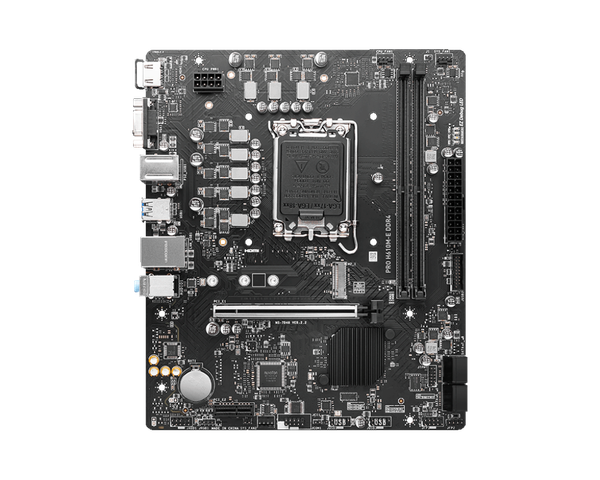  Mainboard MSI PRO H610M-E DDR4 QSD 