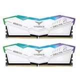  Ram DDR5 TEAMGROUP 32G/6000 T-Force Delta White RGB (2x16GB) Tản Nhiệt (FF4D532G6000HC38ADC01) 