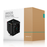  Tản nhiệt khí CPU Deepcool AK620 Digital | Đen, hàng nhập khẩu 