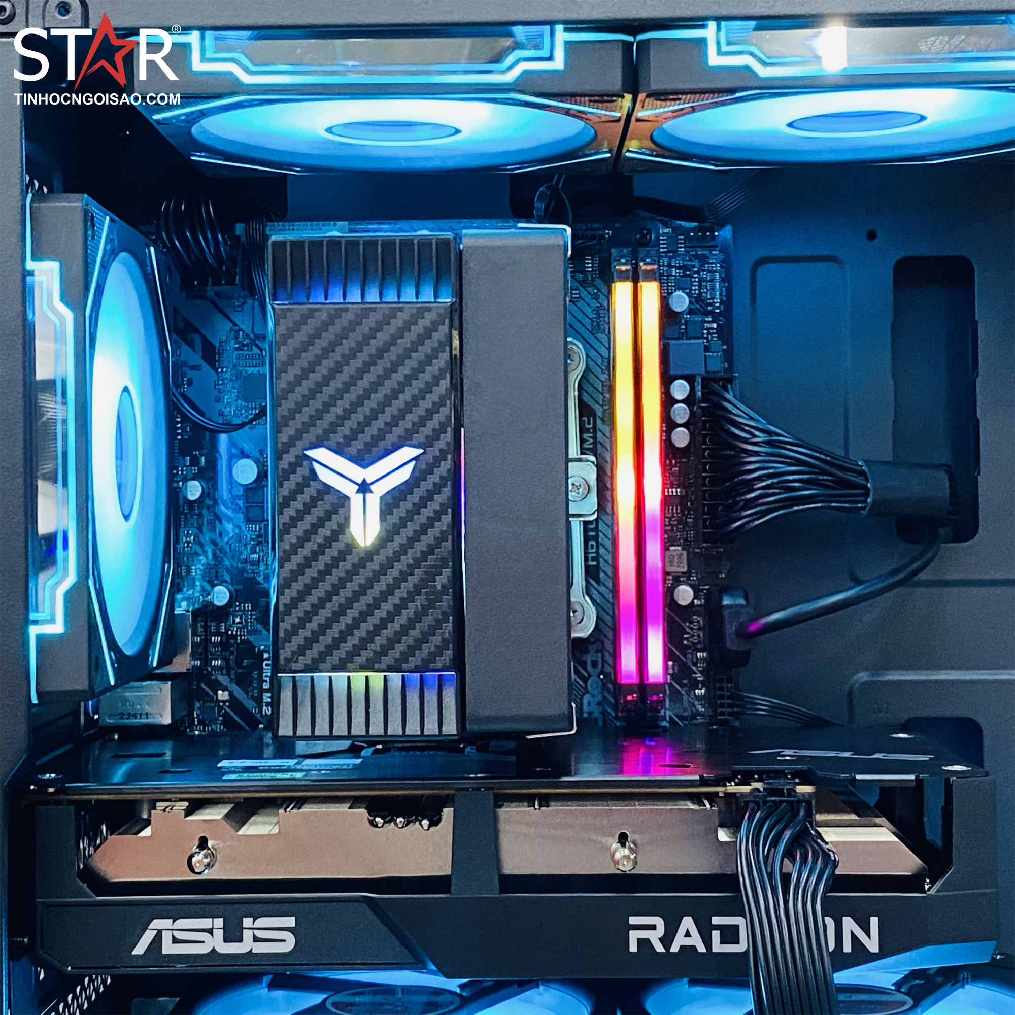 PC Gaming STAR CHICKEN SUPER LUCE | I3 12100F, RX 6600