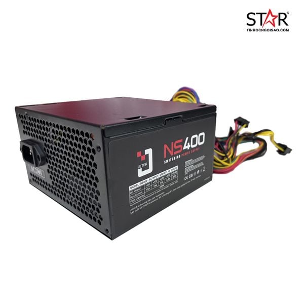  Nguồn máy tính Jetek NS400W | Non Modular, ATX 