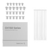  Thùng máy Deepcool CH160 WH Glass Mini-ITX | Trắng, không kèm fan 