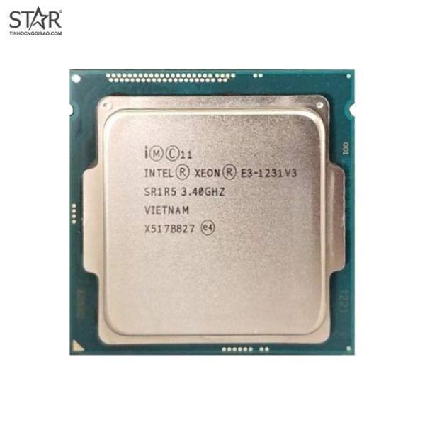 Intel Xeon E3 1231v3 Vs I5 6600k CPU Intel Xeon E3 1231v3 (3.80GHz, 8M, 4 Cores 8 Threads) TRAY chưa gồ