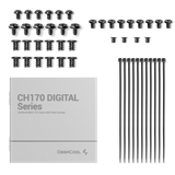  Thùng máy Deepcool CH170 Digital - Black | Không kèm fan 