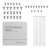  Thùng máy Deepcool CH170 Digital - White | Không kèm fan 
