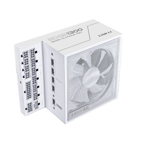  Nguồn máy tính LianLi EDGE 1300W Platinum - Trắng | Full Modular, ATX 