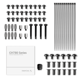  Thùng máy Deepcool CH780 - Đen | E-ATX, sẵn 3 fan ARGB 140 