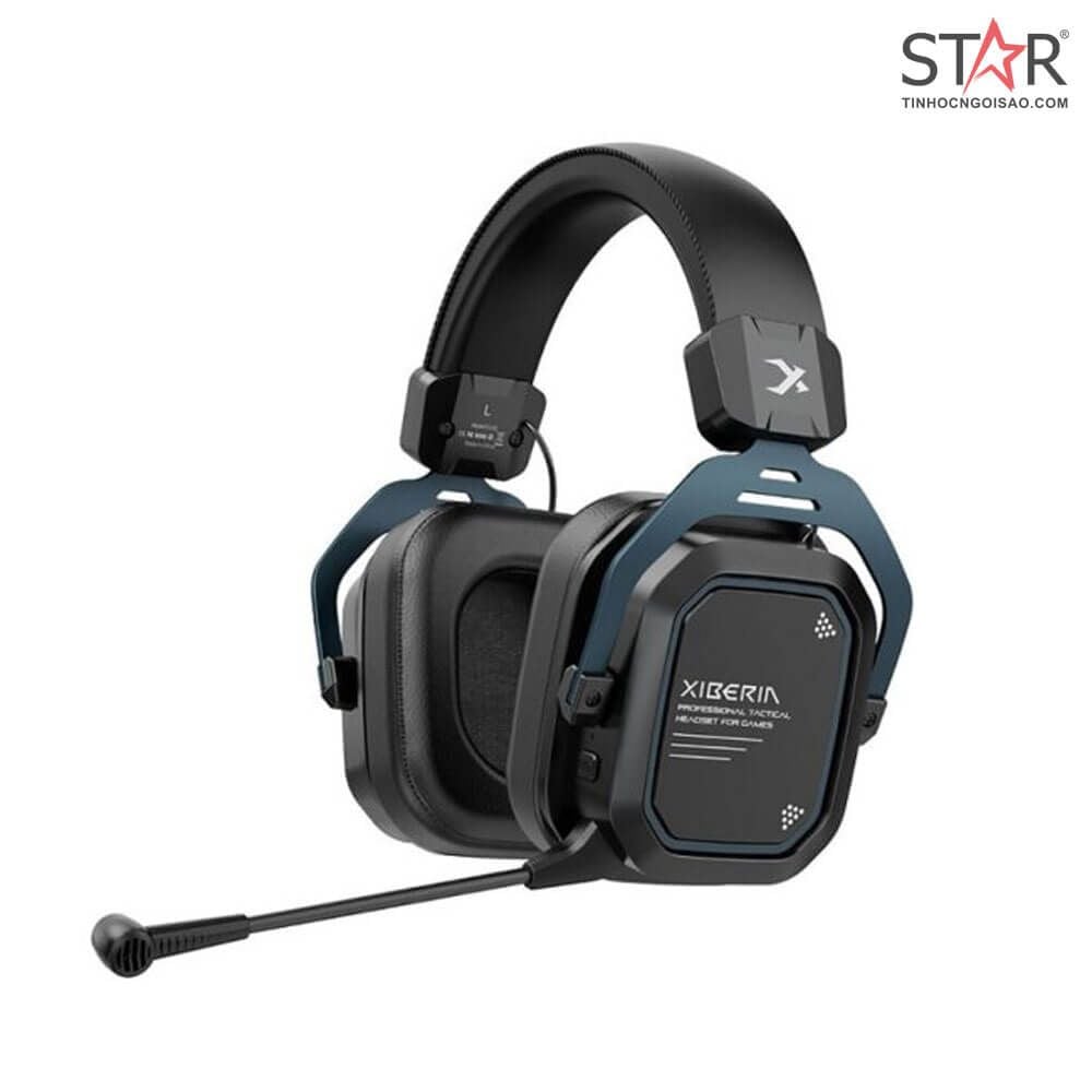 Tai Nghe Gaming Xiberia S11G 5.8G Wireless (Xanh dương)