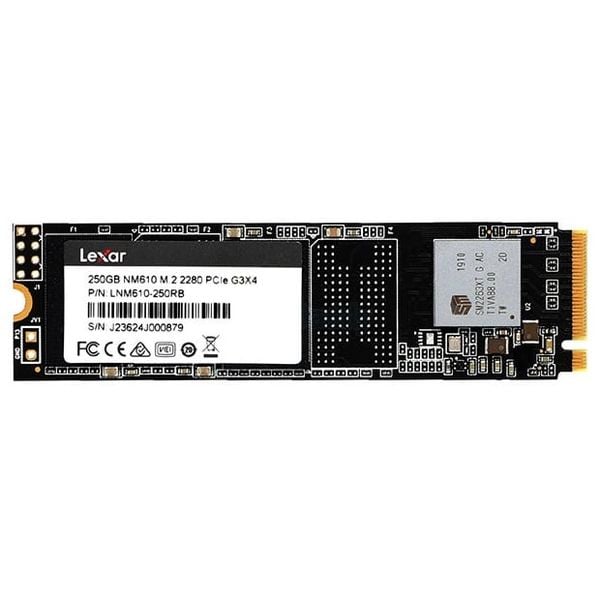  Ổ cứng SSD Lexar NM610 250GB | PCIe Gen3 x4 NVMe, M.2 2280 