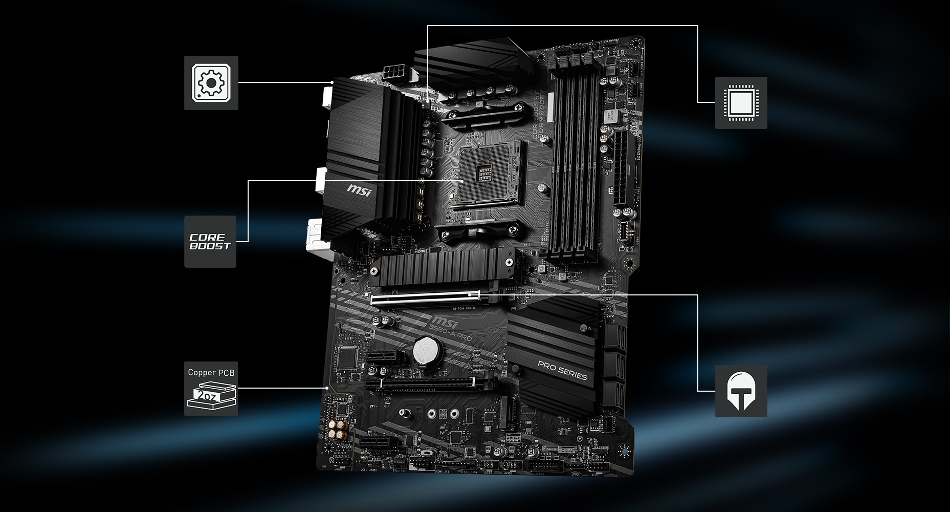 Mainboard MSI B550-A Pro