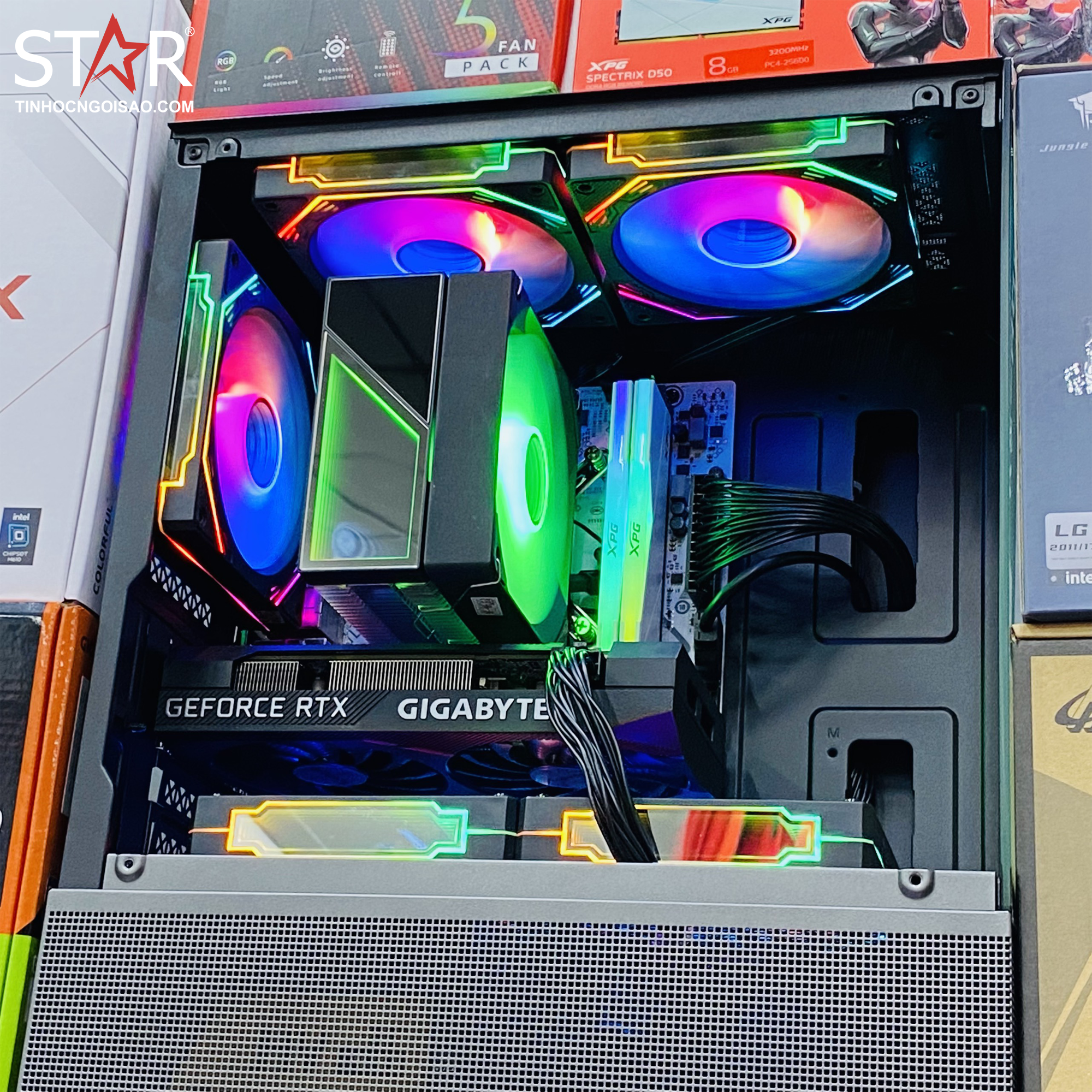 PC Gaming STAR CHICKEN AETHER  | I5 12400F, RTX 3060