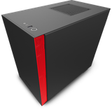  Thùng máy NZXT H210i - Đen đỏ | Mini ITX, nhập khẩu (CA-H210i-W1) 