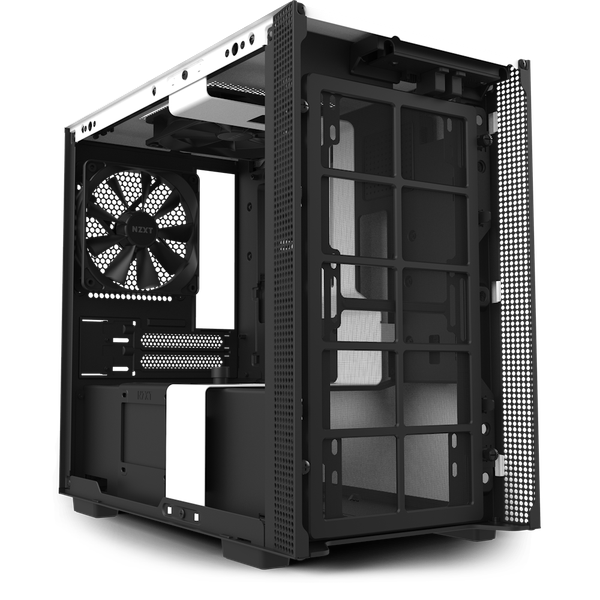  Thùng máy NZXT H210i - Đen trắng | Mini ITX, nhập khẩu (CA-H210i-W1) 